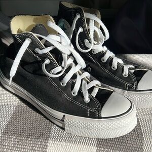 Chuck Taylor Converse All Star Eva Lift Canvas Platform 6.5 big kids